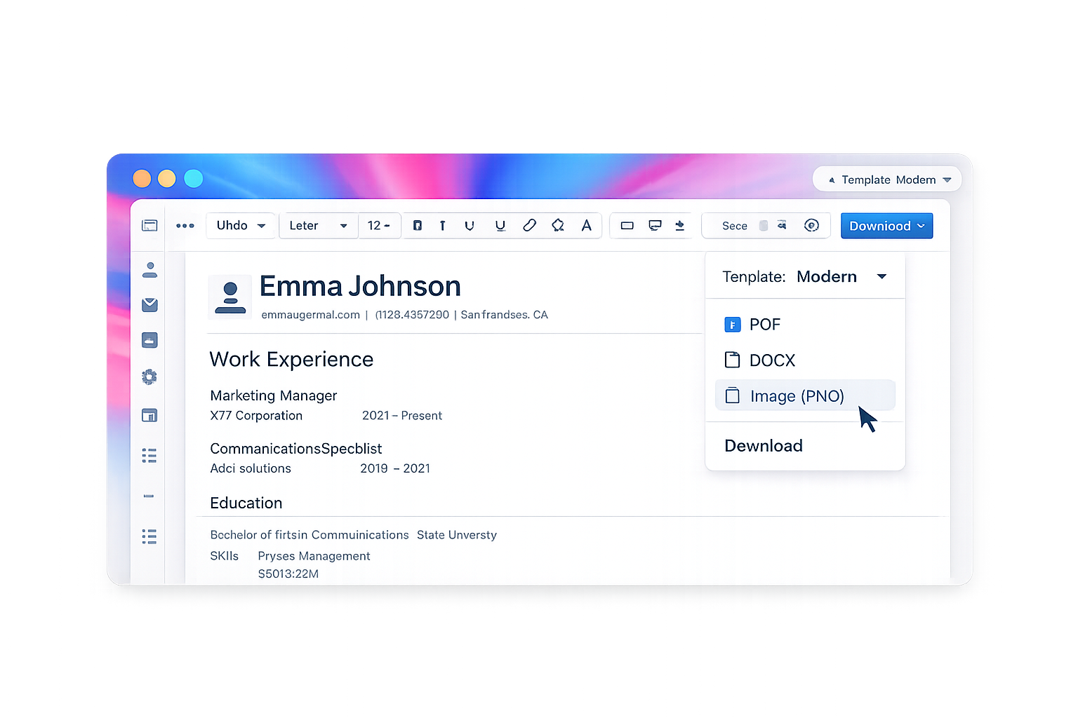 StudiosisLab editor preview